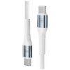Kabel 3MK Hyper Cable N-SERIES USB-C do  USB-C 1m 20V/3A 60W biały